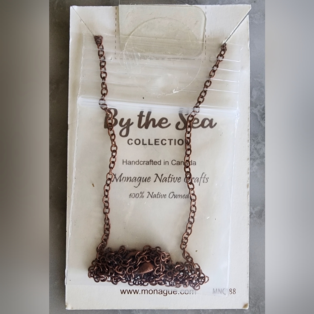 By The Sea Dreamcatcher Necklace Native Handcrafted‎ Canadian New - Picture 4 of 4